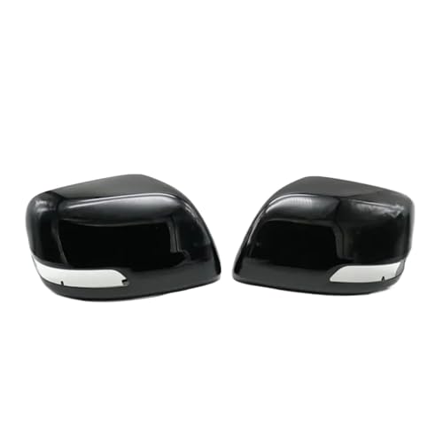 �ɓK���g���^�����h�N���[�U�[ 200 LC200 2008-2019/�v���h 150 LC150 2010-2019 �J�[�E�C���O�h�A�T�C�h�o�b�N�~���[�J�o�[�L���b�v�W(Black 1 pair)