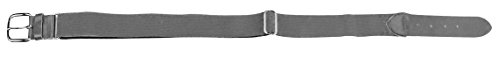 ATHLETIC SPECIALTIES Baseball/Softball Uniform Belt 1-1/2\" Elastic Belt with 1-1/2\" Buckle, Grey