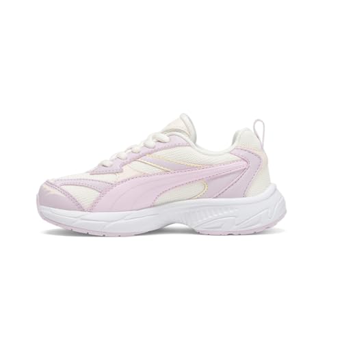 PUMA Kids Girls Morphic Metamorphasis Lace Up Sneakers Shoes Casual - Off White, Pink - Size 13.5 M3