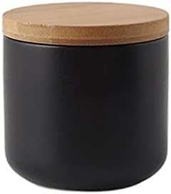Keramik Vorratsdose 900ml Mit Bambus-Deckel - Luftdicht & Stilvoll