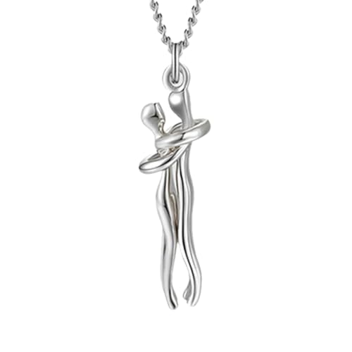 Pendent Lovers Fashion Jewelry symbole d'une étreinte éternelle pour couples fusionnels