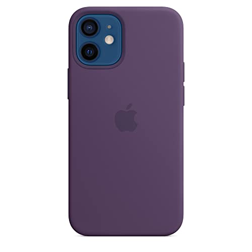 Image of Apple iPhone 12 mini Silicone Case with MagSafe - Amethyst