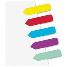 Mini flechas extraíbles para organizar y marcar documentos de forma rápida