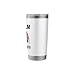 Keep Calm Eat Antipasto Vintage Grunge Antipasto Lover Stainless Steel Insulated Tumbler