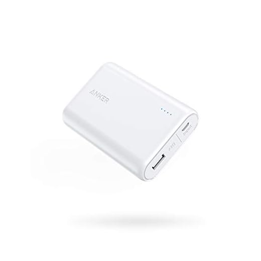 Anker PowerCore 10000, ett av de minsta och lättaste 10 000 mAh externa batterier, ultrakompakt, höghastighetsladdningsteknik strömbank för iPhone X/8/7, Samsung Galaxy och mer