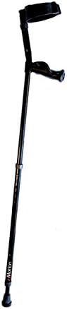 Millennial Medical MWD7500BK Tall In-Motion Forearm Crutch, Black