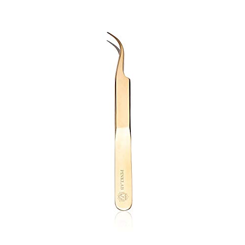 Rev Pro Gold Curve/tweezer / 3d & 6d for eyelash extensions by PINKLAB