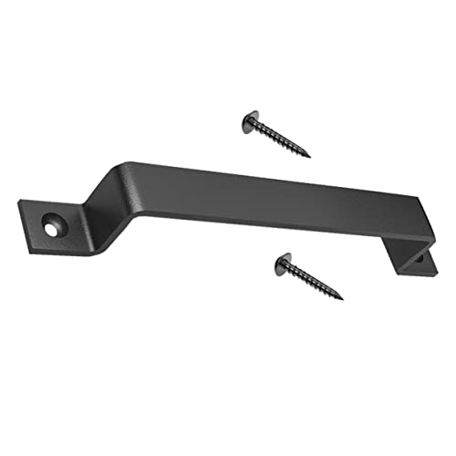 balacoo Double-Sided Vintage Metal Gate Handle Iron Barn Door Pulls for Cabinets Sliding Doors