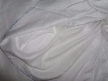 Miniatura 3 de Tela de lino blanco superfino 40 lea 58" de ancho 55momme