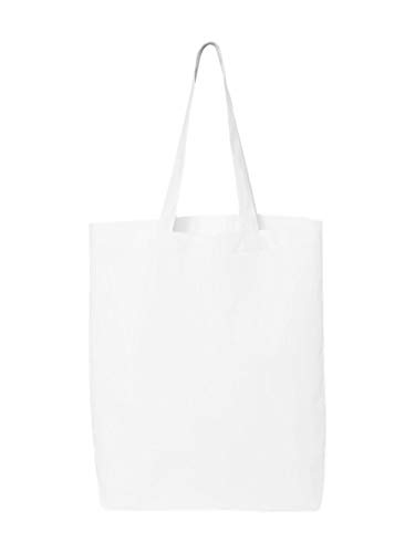 Q-Tees 12L Economical Tote One Size White