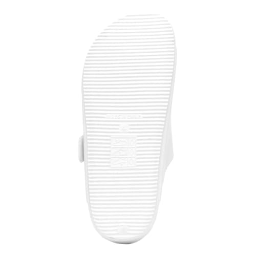 shoezone - Shelly Womens White Double Buckle Sandal - Image 10