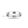 Jewlikee Lotus Just Breathe Ring Just Breathe Rings for Women Sterling Silver Inspirational Hope Rings Reviews Jewelry Encouragement Gifts Heart Size 8 #2