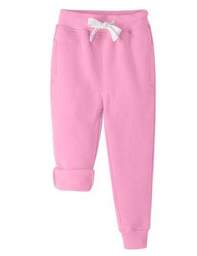 Pantalones deportivos para niño Spring&Gege de forro polar grueso con bolsillos