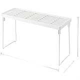 [Fonction empilable] Profitez de l'empilage vertical pour maximiser la capacité de stockage sans occuper de surface supplémentaire au sol, pour les petits espaces.