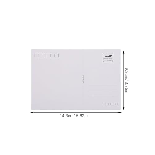 Cartes de vœux vierges papier cartonné blanc de qualité