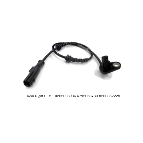 Sensor ABS trasero izquierdo derecho 0265008936 para control de frenada 3