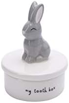 Bunny Rabbit Tooth Box | Nursery | Tooth Organiser | Nursery Decor | My First Tooth | GB04519