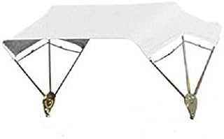 White 3 Bow 48" BuggyTop Tractor Umbrella Frame & Canvas Cover JBT3 Farmer Bob's Parts 405674