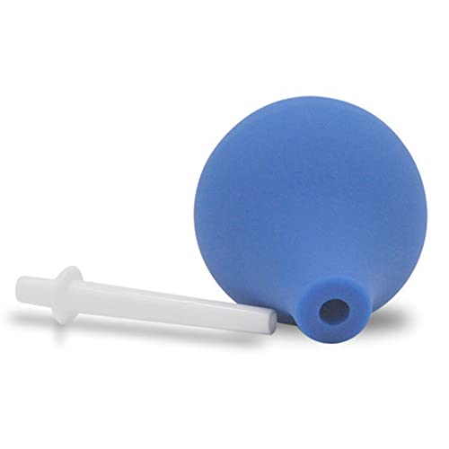 Image of Anal Douche Enema Bulb Vaginal Douche Enema Cleaner for Women's or Man's Health -for Water or Coffee Colon Cleansing, Detox and Constipation (Blue, 7.4Ounce) (Pack of 2)