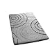 Produktbild Kleine Wolke 4004478225671 Splash Badteppich Polyacryl grau/weiß, grau / weiß, 60 x 90 cm
