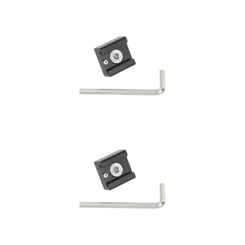 Adaptateur 3/8"-16 de rechange avec griffe de localisation pour support caméra vidéo