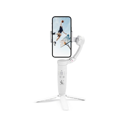 Image of M1 Foldable 3-Axis Gimbal Stabilizer | Advanced Gyroscope | Shake-Free Footage | Object Tracking | Panoramic, Time-Lapse & Slow-Motion | 2500mAh Battery | Ideal for Vlogging & Travel
