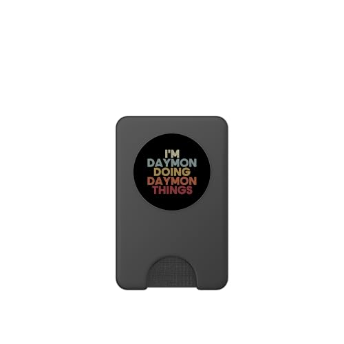 Daymon Name Daymon Personalized Name First Given PopSockets PopWallet pour MagSafe – vue 2