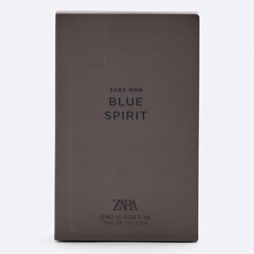 Zara Man Blue Spirit Cologne for Men EDT Eau De Toilette 90 ML (3.04 FL OZ)