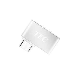 TEC Type-C Fingerprint Reader for Windows 10 Hello, TEC TE-FPA-C Bio-Metric Fingerprint Scanner PC Dongle for Password-Free and File Encryption, 360° Touch Speedy Matching Security Key