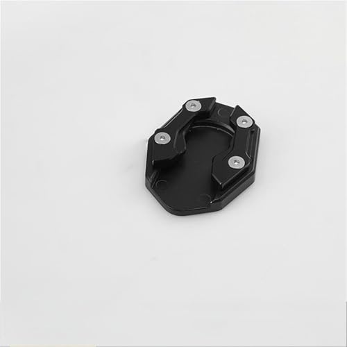 CNCアルミ合金製バイク用キックスタンド サイドスタンド延長パッド 拡張プレート に適合する NMAX AEROX155 Nvx155 XMAX 250 300用