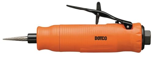 Cleco Dotco Inline Die Grinder, 30,000 Rpm, 0.3 Hp, 1/4' Collet, Rear Exhaust