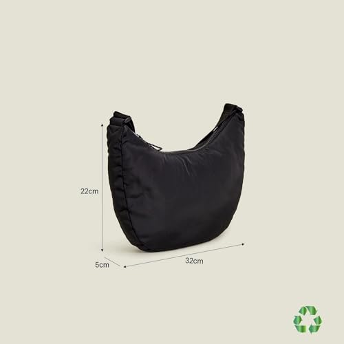 Image of Accessorize London Women's Floral Quilted Spacious Sling Nylon Travel Handbag | Ladies Purse Handbag | hand bags for women stylish