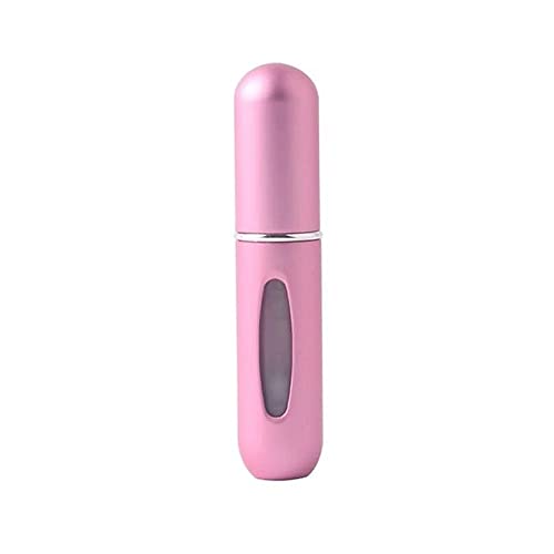 Frasco Frasquinho Amostra Perfume Viagem Bolso Bolsa Decant Borrifador Spray Mini Refil Demandi (Rosa Claro)