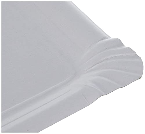 Papptablett Konditorei - Mittelgross 30X21 Cm Weiss Karton - 125 Un.