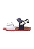Geox B Sandal Chalki Boy, Sandali Bambini e ragazzi, Blu/Bianco (Navy/White C4211), 22 EU