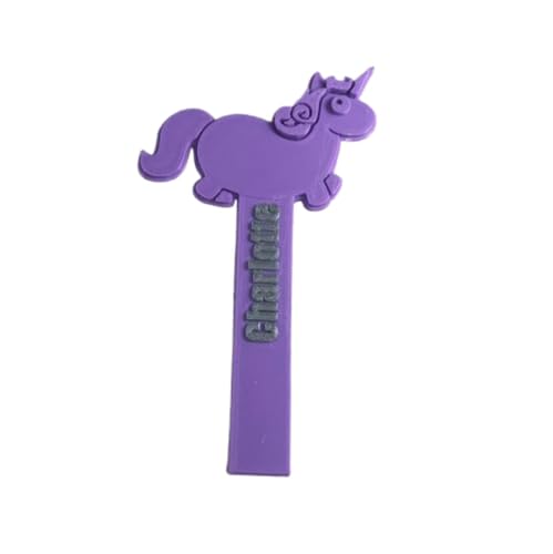 Unicorn Bookmark - 3D Printed - Personalised