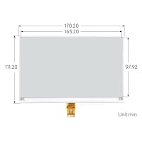 Waveshare 7.5 Inch E-Paper Raw Display Panel V2 800x480 Resolution 3.3V E-Ink Electronic Paper Screen Without PCB with Embedded Controller,Communicating via SPI Interface – Ansicht 7