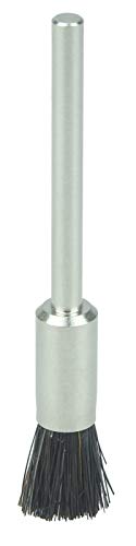 Image of Weiler 26121 5 /16 inch Miniature End Brush, Stiff Hair Fill, 1 /8 inch Stem, Made in The USA (Pack of 144)