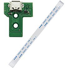 USB Charging Port Socket Board JDS-030 for Sony PS4 3rd Gen Controller with 12 Pin Cable