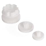 Set di ingranaggi di ricambio in plastica per auto elettrica per bambini per cambio modelli 550 e 390, adatto per auto giocattolo per bambini (set da 550 ingranaggi)