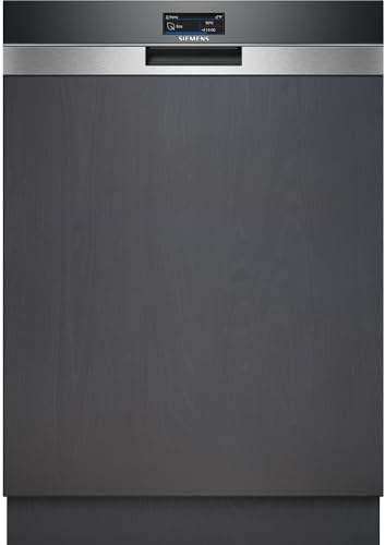 Siemens SN57TS00CE, iQ700, Geschirrspüler Teilintegriert, Home Connect, Spülmaschine Made in Germany, Besteckschublade, Zeolith Trocknung, varioSpeed, Intelligent Programm, glassZone, openAssist