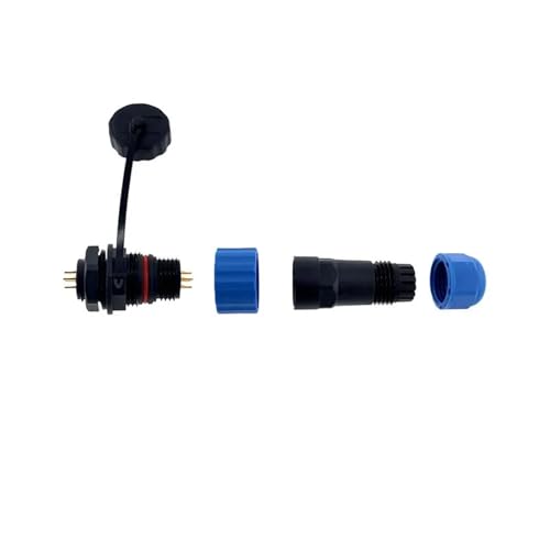 Enchufe macho hembra SP16 de 8 pines para cable de alimentación industrial 5