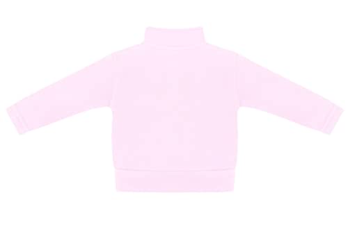 Creative Knitwear Pink Polar Fleece Jacket Size 6 - UK Script