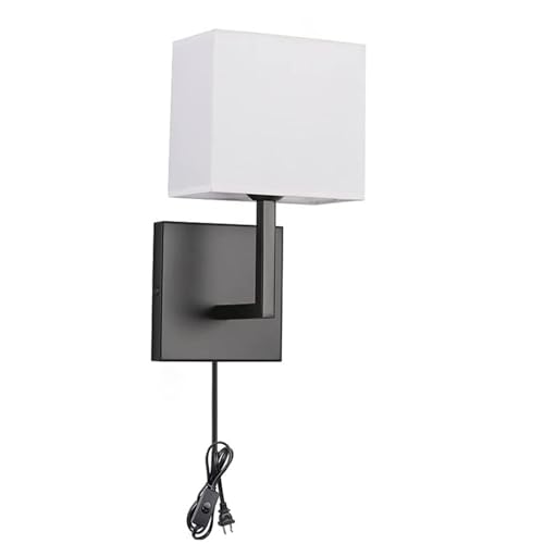 Aplique de pared interior minimalista en acabado blanco con acabados de alta resistencia 5