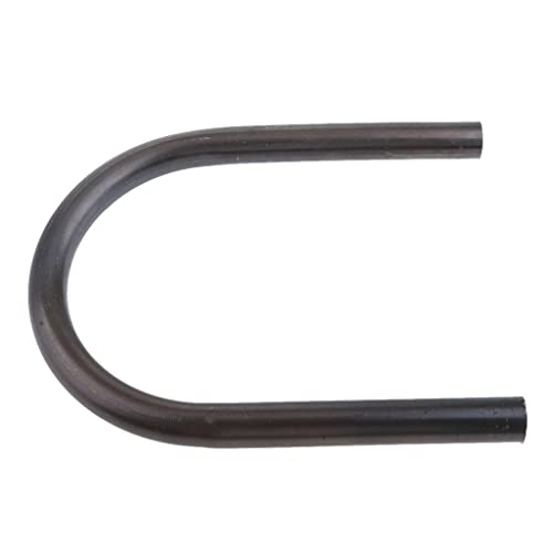 Hebilla de asiento trasero de 175 mm en acero retro plano puro