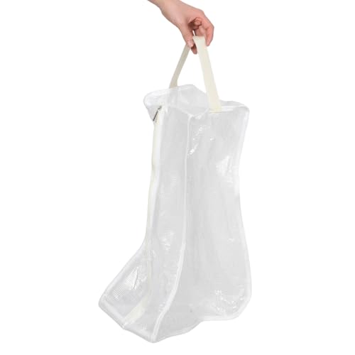 Evita dobleces en tus botas altas de vaquero usando este protector de PVC transparente 4
