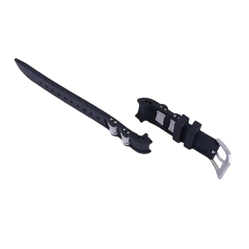 Bracelet montre caoutchouc compatible Invicta Pro Diver à vis - 6