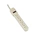 Innovera IVR73304 6-Outlet 1.94 in. x 10.19 in. x 1.19 in. Power Strip with 4 ft. Cord - Ivory