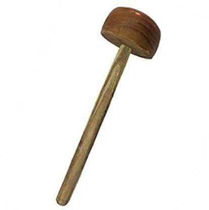 Bekner round Handmade Wooden Mixer/Blender/Rahi/Dal Ghotni for Kitchen Wood Masher (Pack of 1)