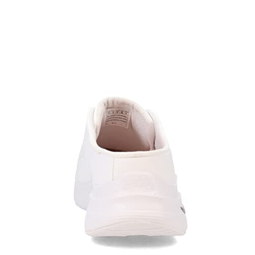 Skechers Arch Fit - Blessful Me White Silver 8 B (M) #TOP4